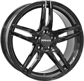MONACO WHEELS MONACO GP1 gloss black 8.0Jx18 5x114.3 ET40