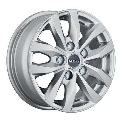 MAK LOAD 5-3 silber 6.5Jx15 5x160 ET58