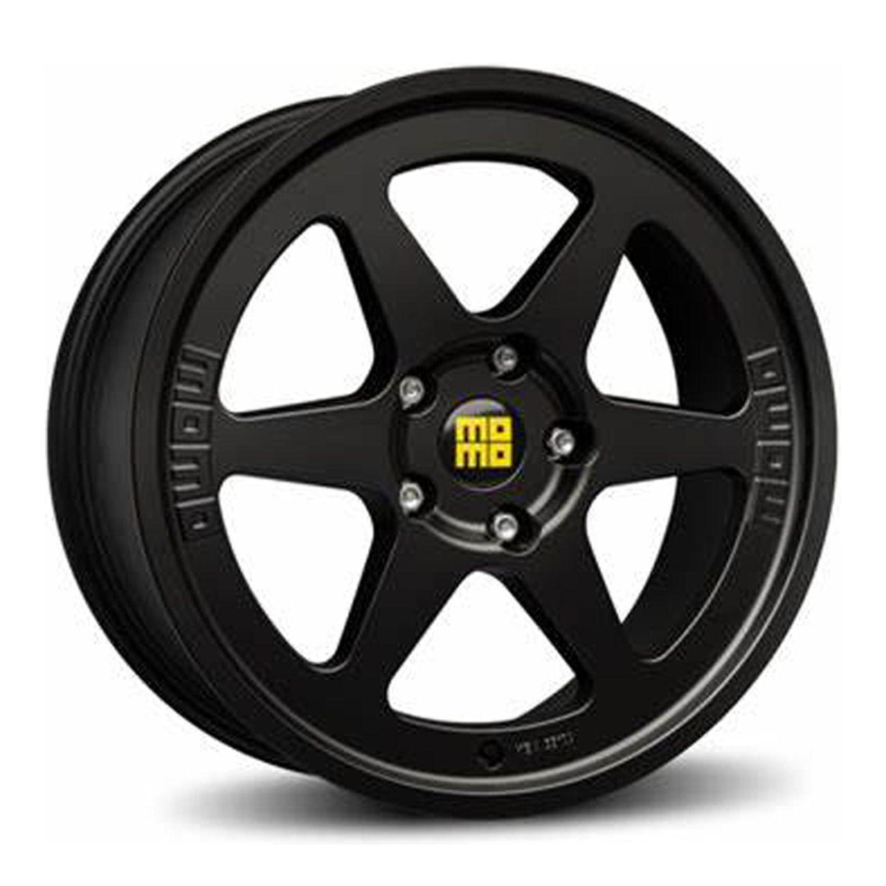 MOMO WHEELS HERITAGE 6 black matt 8.0Jx18 5x120 ET37