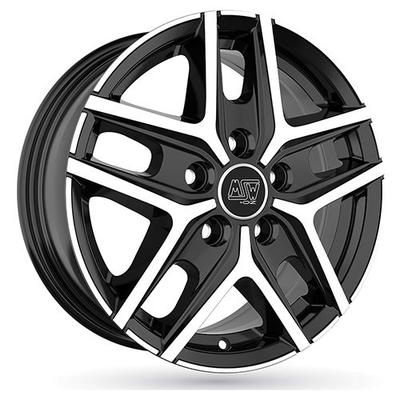 MSW (OZ) MSW 40 VAN gloss black full polished 6.5Jx16 5x130 ET65