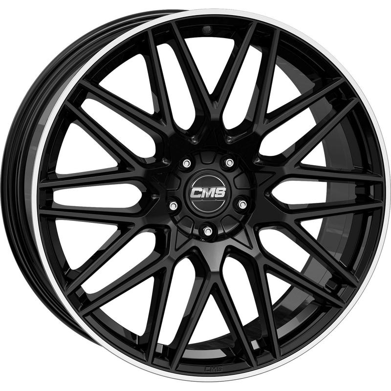 CMS C25-DRB ECE diamant Horn schwarz glanz 7.5Jx18 5x112 ET25
