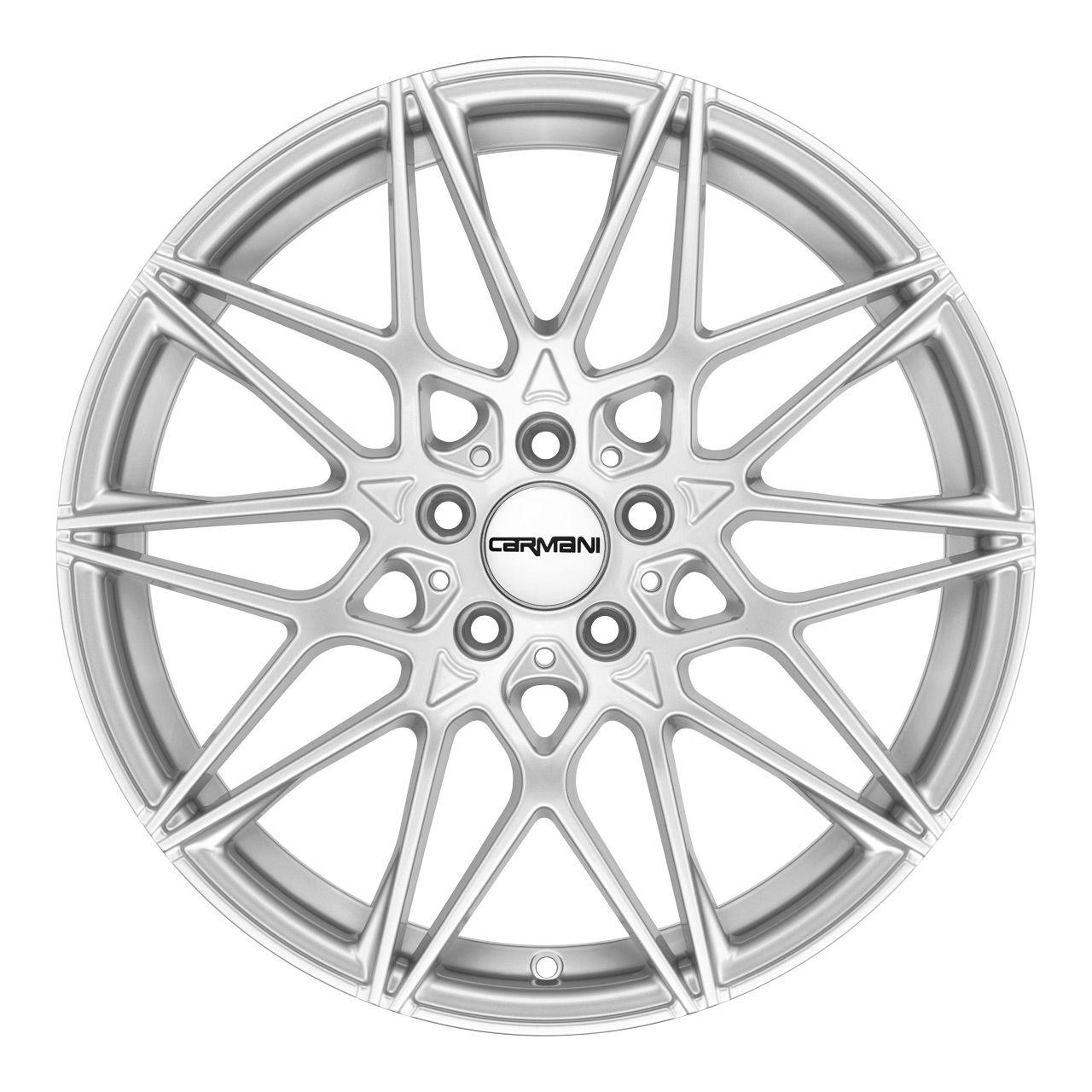 CARMANI 18 KNUT white silver 8.0Jx19 5x112 ET45