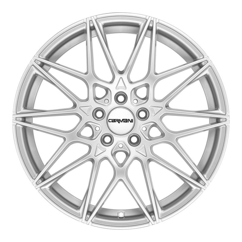 CARMANI 18 KNUT white silver 8.0Jx18 5x112 ET30