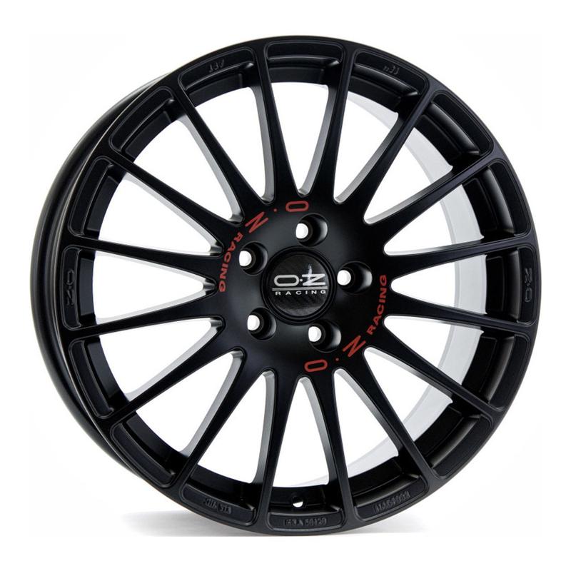 OZ SUPERTURISMO GT matt schwarz 7.0Jx18 4x100 ET39