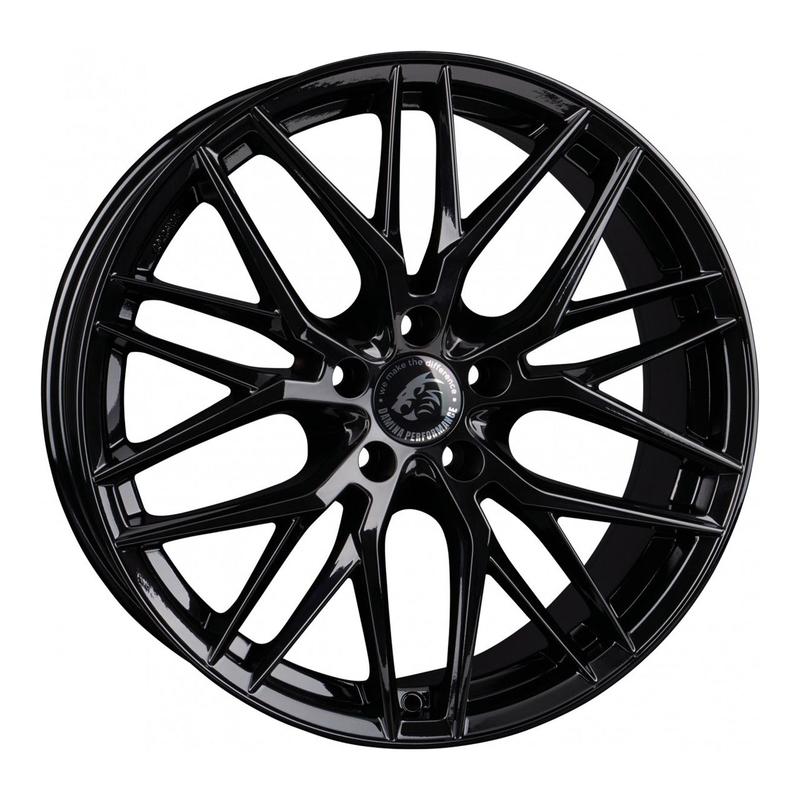 DAMINA PERFORMANCE DM08 black painted 8.5Jx20 5x112 ET45