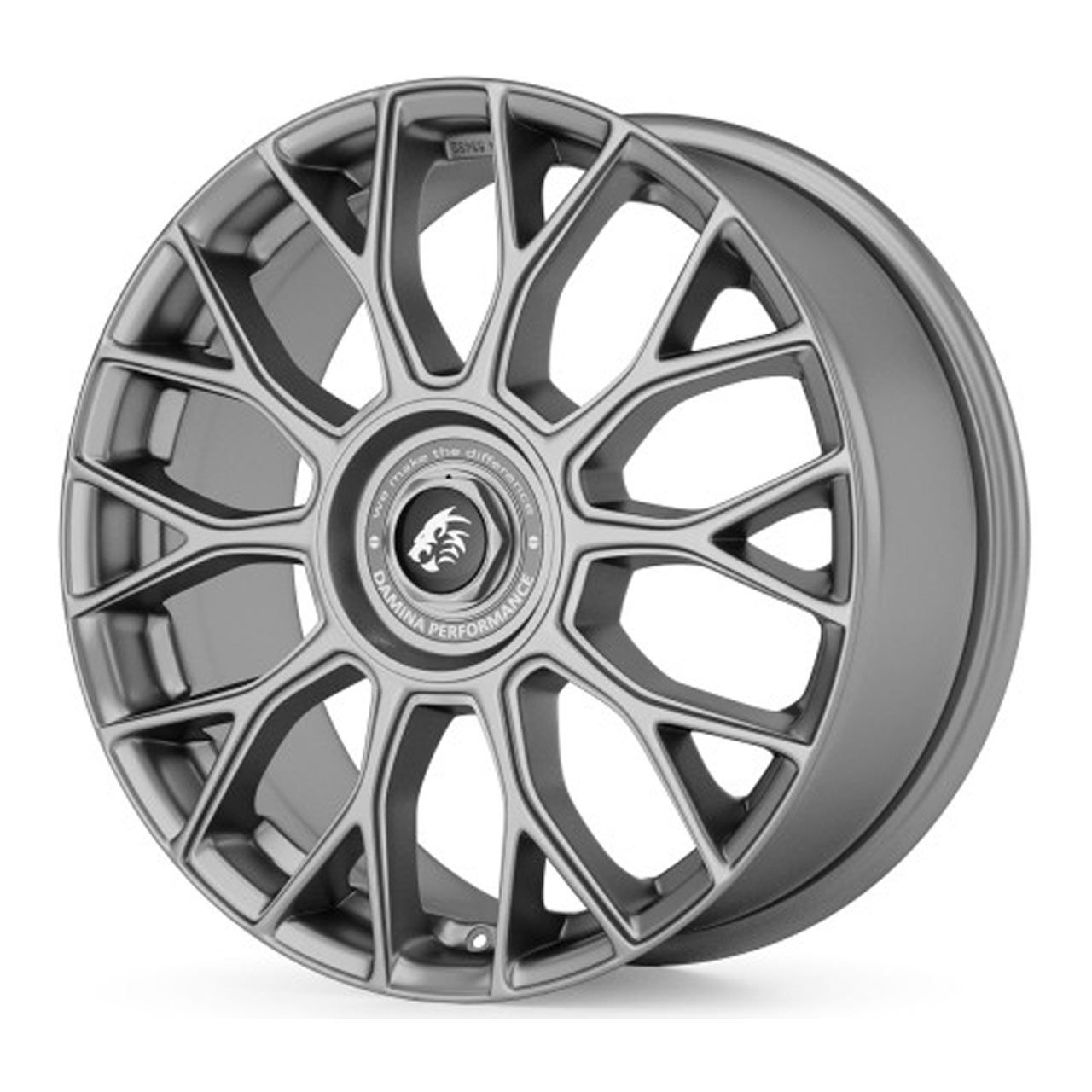 DAMINA PERFORMANCE DM10 grey matt painted 8.0Jx18 5x112+120 ET35