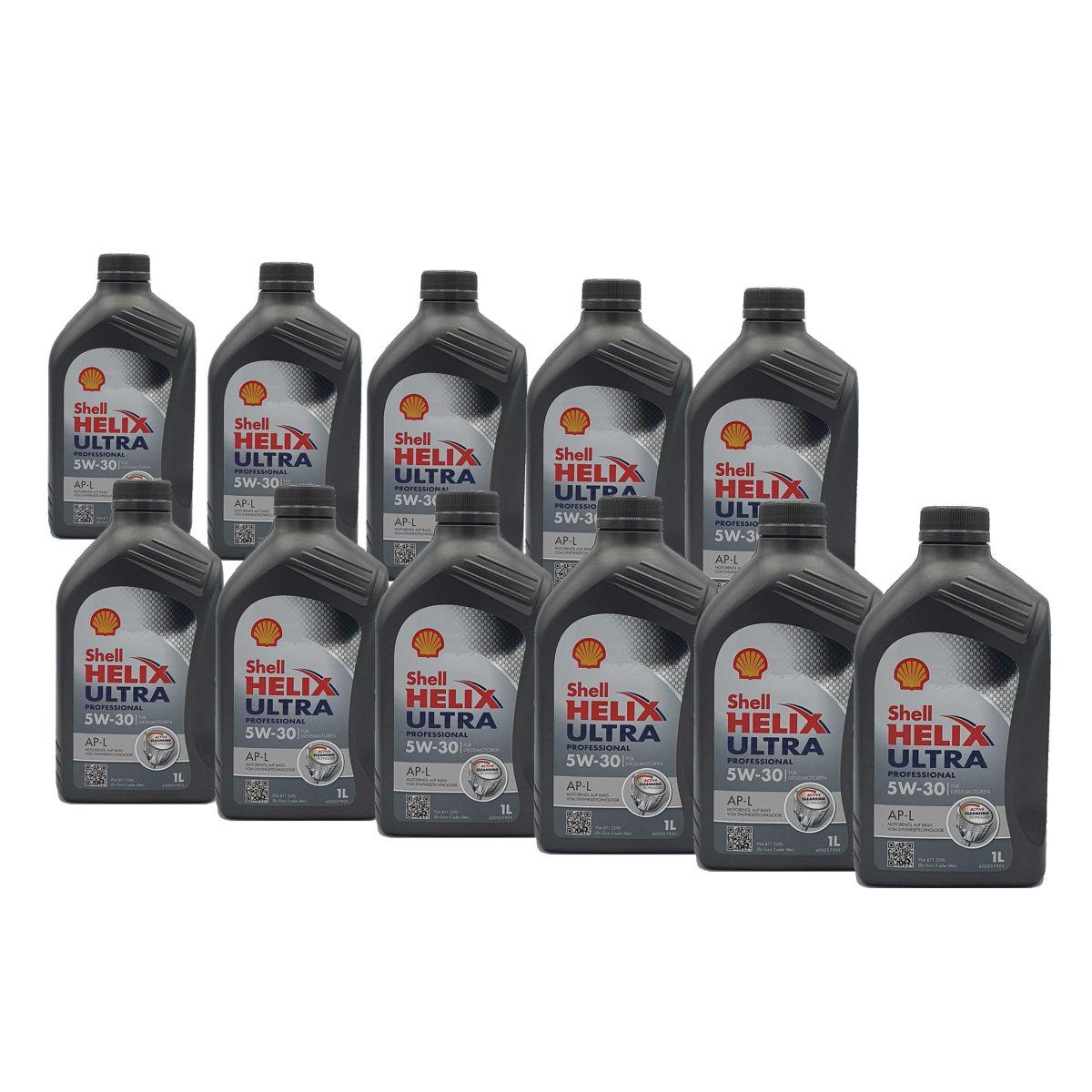 Shell Helix Ultra Professional AP-L 5W-30 11x1 Liter