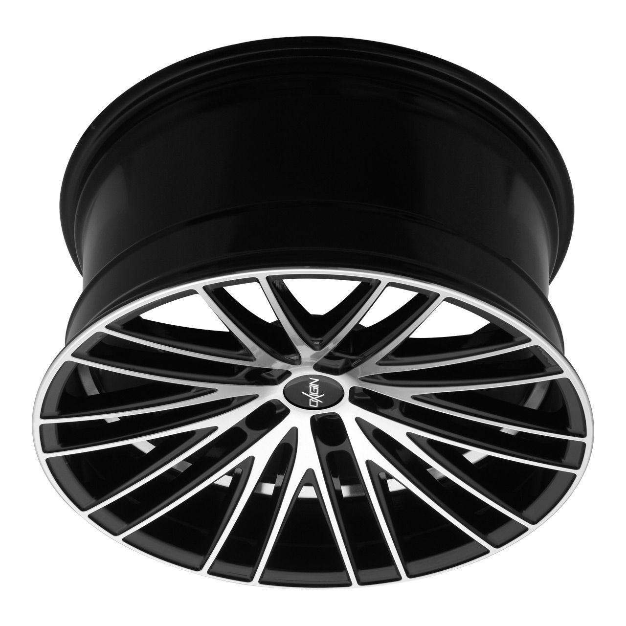 OXIGIN 19 OXSPOKE black full polish 8.5Jx18 5x112 ET35