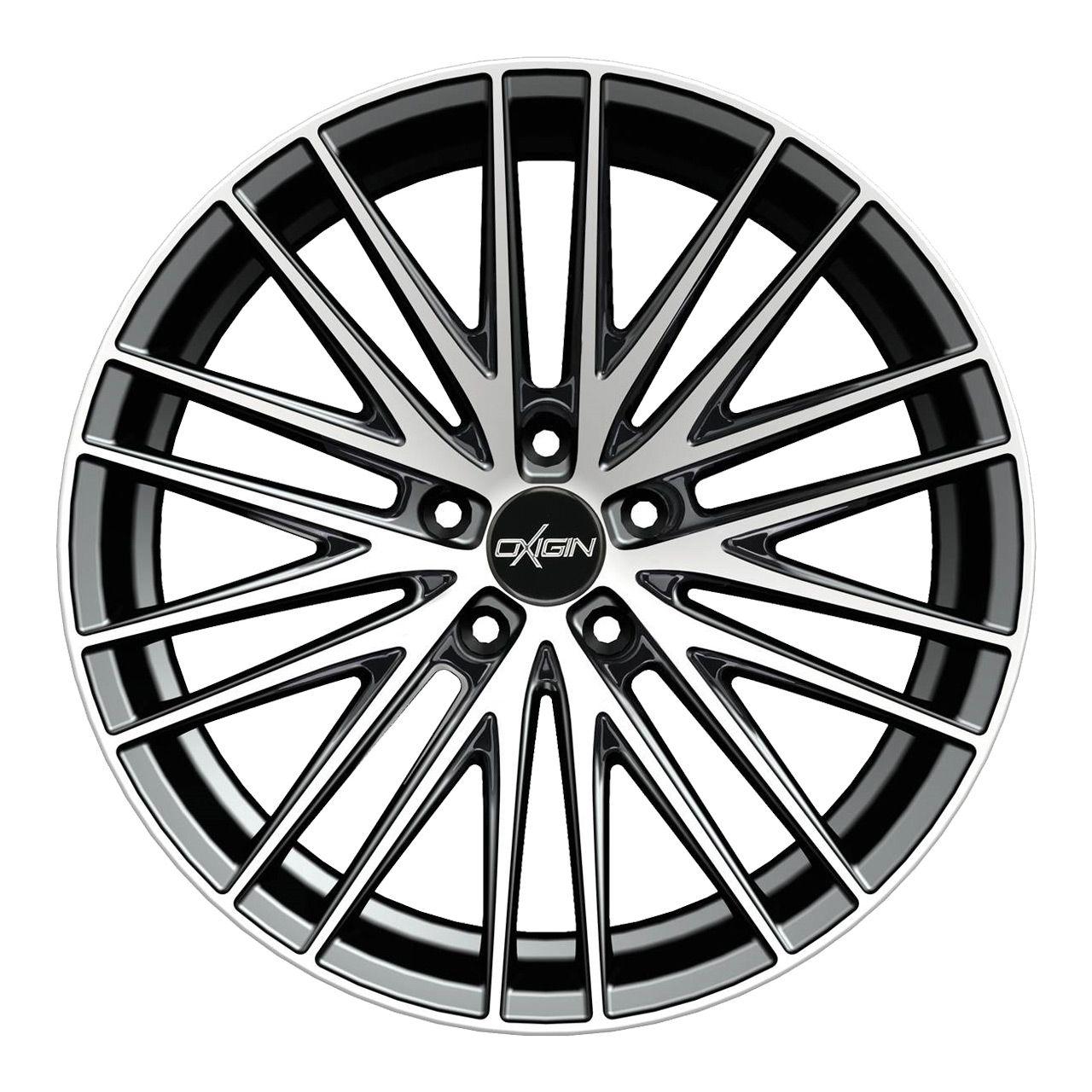 OXIGIN 19 OXSPOKE black full polish 8.5Jx18 5x112 ET35