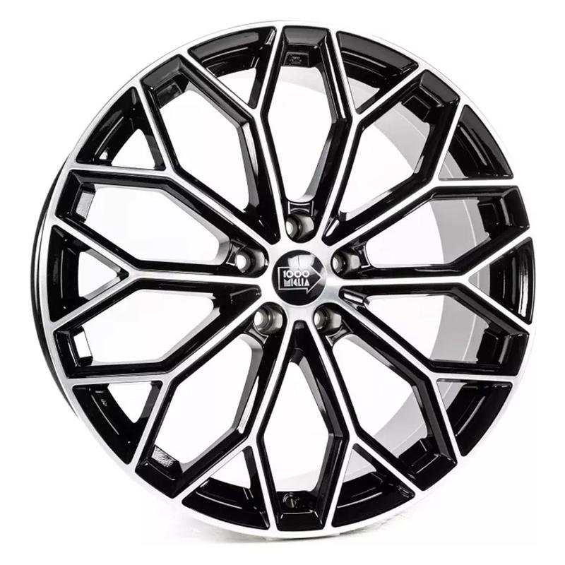 1000 MIGLIA MM1030 gloss black polished 8.5Jx20 5x112 ET45