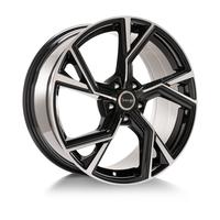 AVUS RACING AF20 black polished 8.5Jx20 5x112 ET20