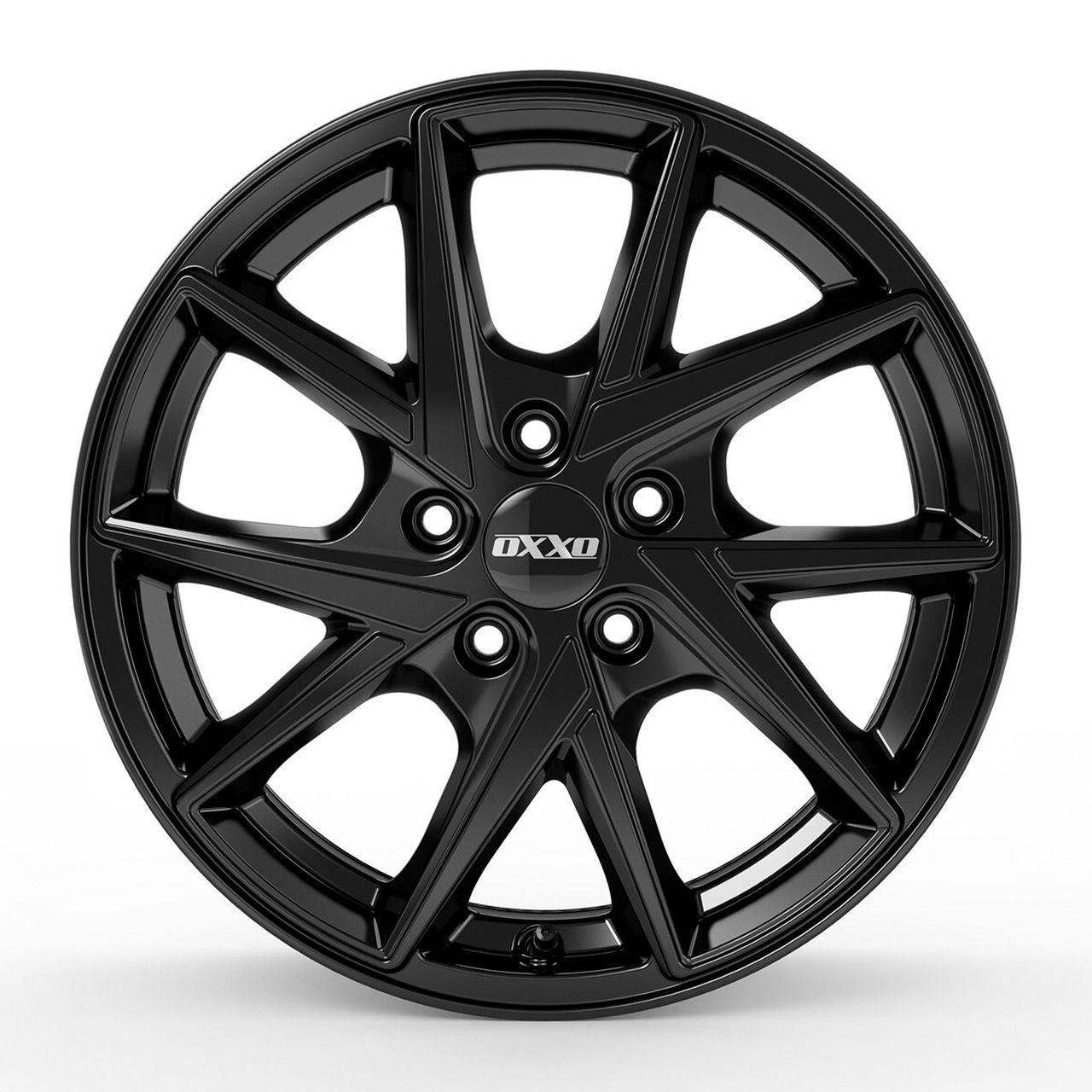 OXXO WHEELS CROW BLACK black 6.0Jx15 4x108 ET35