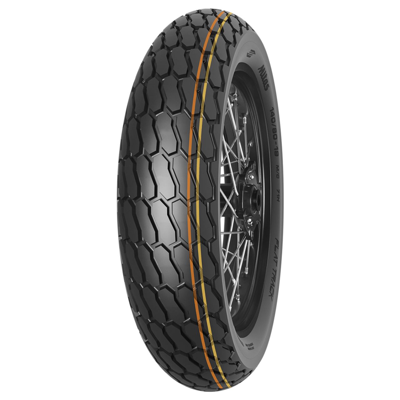 MITAS 130/80 - 19 M/C TL/TT 71H FLAT TRACK STREET (27x7-19) (IND)