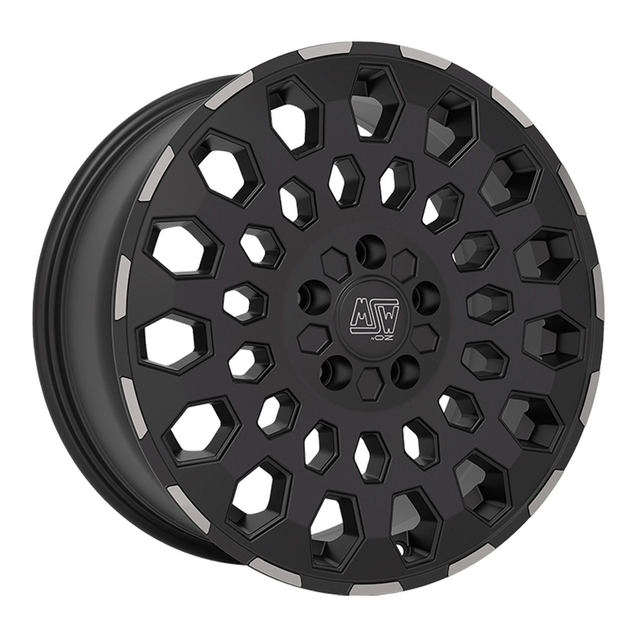 MSW (OZ) MSW 99 VAN matt black lip polished 8.0Jx19 6x114.3 ET45