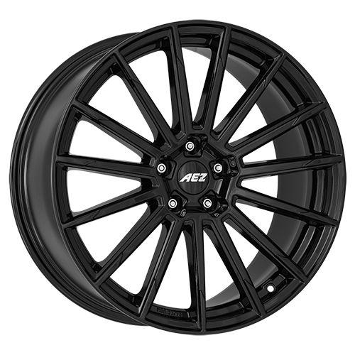 AEZ ATLANTA BLACK glossy black 7.5Jx17 5x112 ET51