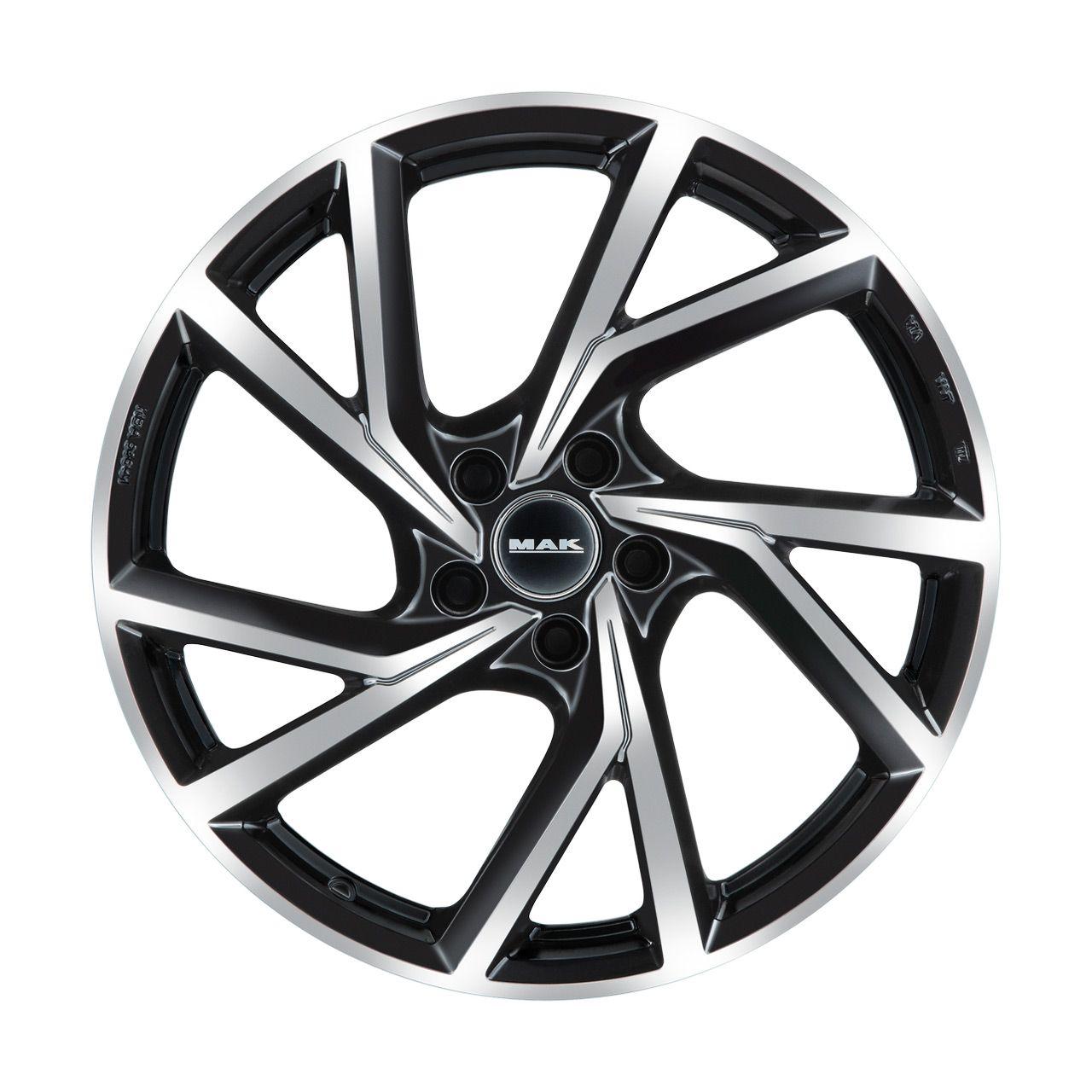 MAK KASSEL black matt 7.5Jx18 5x100 ET46