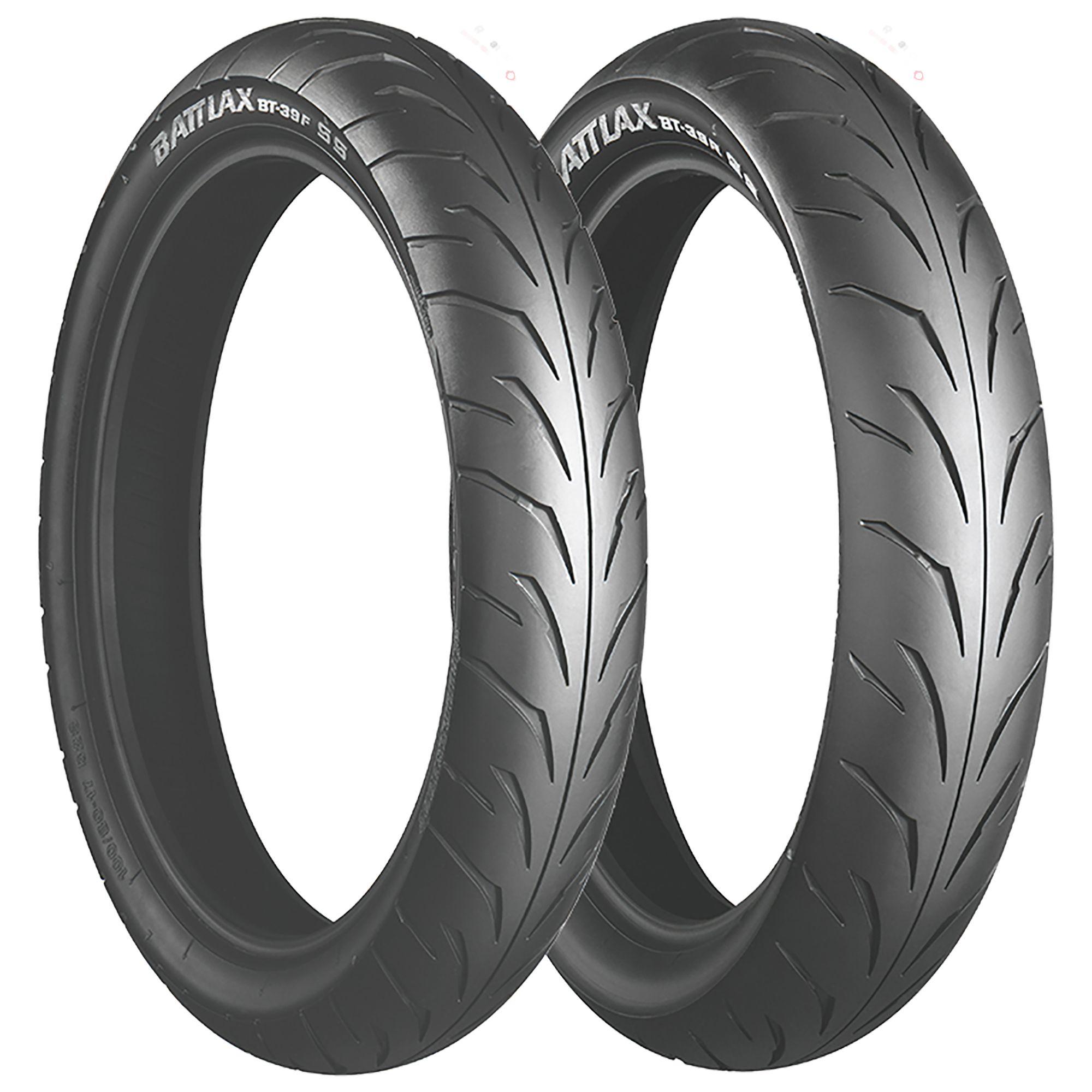 BRIDGESTONE 100/80 - 17 TL 52S BATTLAX BT39 F SS