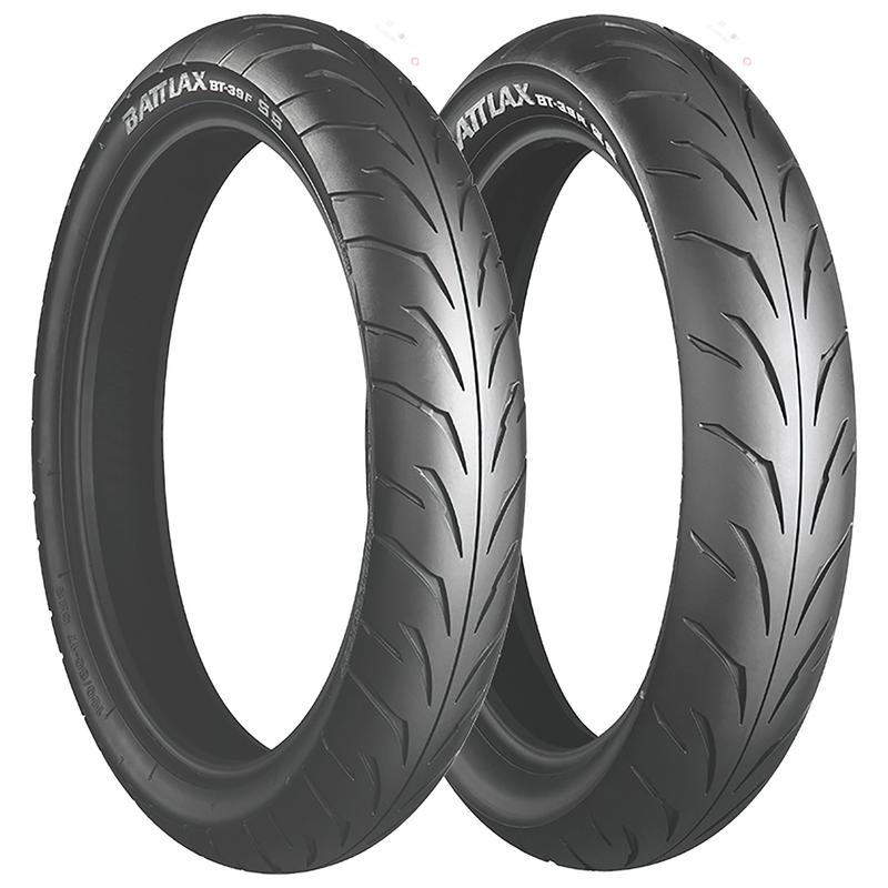 BRIDGESTONE 100/80 - 17 TL 52S BATTLAX BT39 F SS