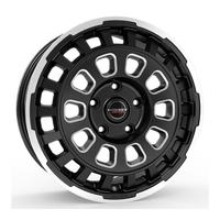 BORBET DESIGN CW7 black rim window polished matt 7.5Jx18 5x120 ET53