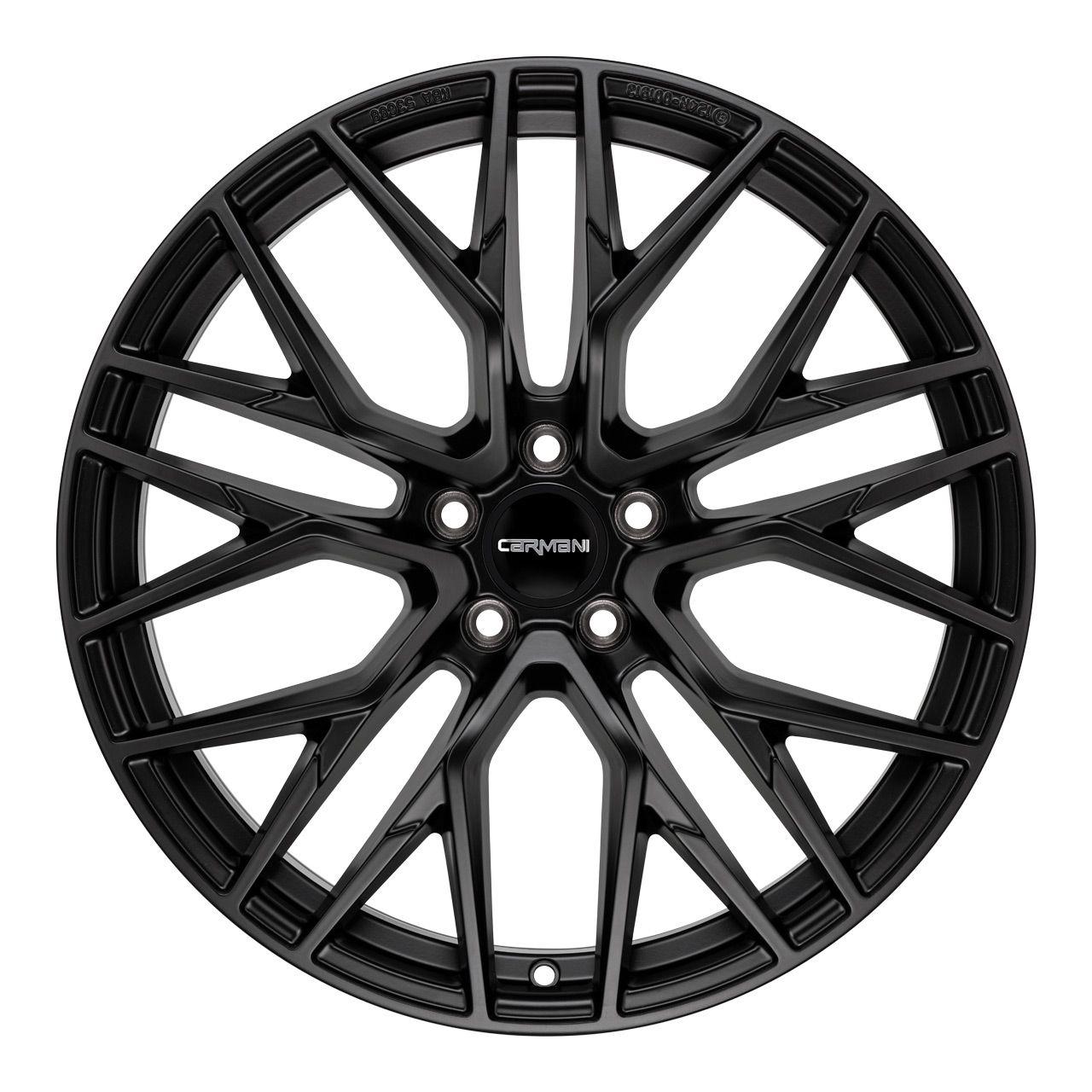 CARMANI CA 20 LUDWIG black matt 6.5Jx16 5x100 ET38