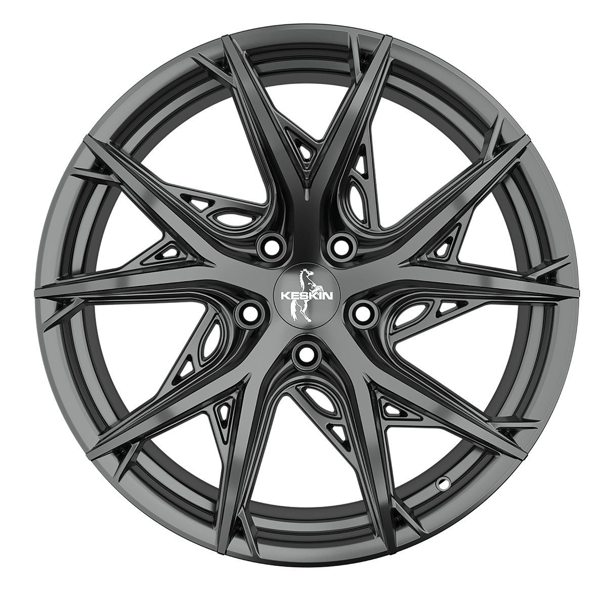 KESKIN WHEELS KT24 THUNDER black painted 8.5Jx19 5x112 ET30