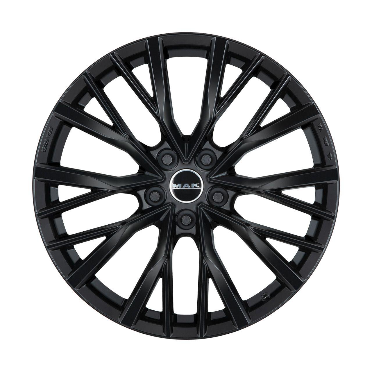 MAK KENT gloss black 9.0Jx22 5x108 ET35