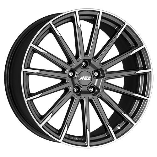 AEZ ATLANTA TITAN graphite matte front-polished 7.5Jx17 5x100 ET51