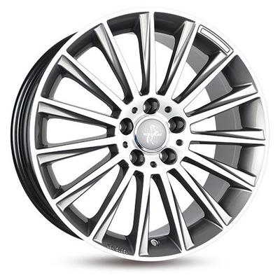 KESKIN WHEELS KT18 TURBO palladium front polished 8.5Jx20 5x112 ET30