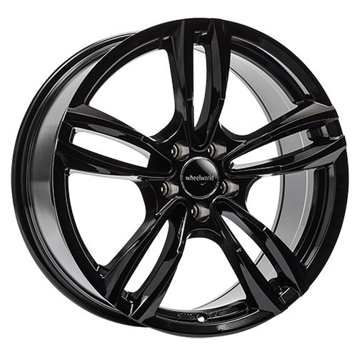 WHEELWORLD-2DRV WH29 black glossy painted 8.5Jx19 5x112 ET30