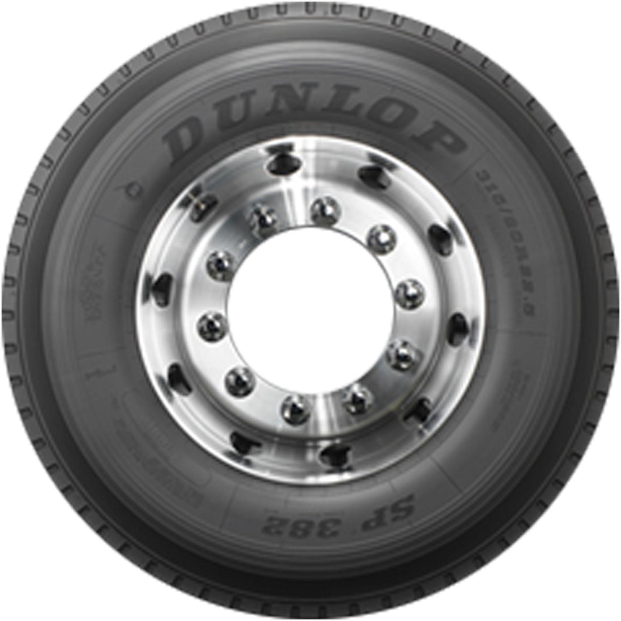 DUNLOP 385/65 R 22.5 TL 160K/158L SP 382 20PR M+S