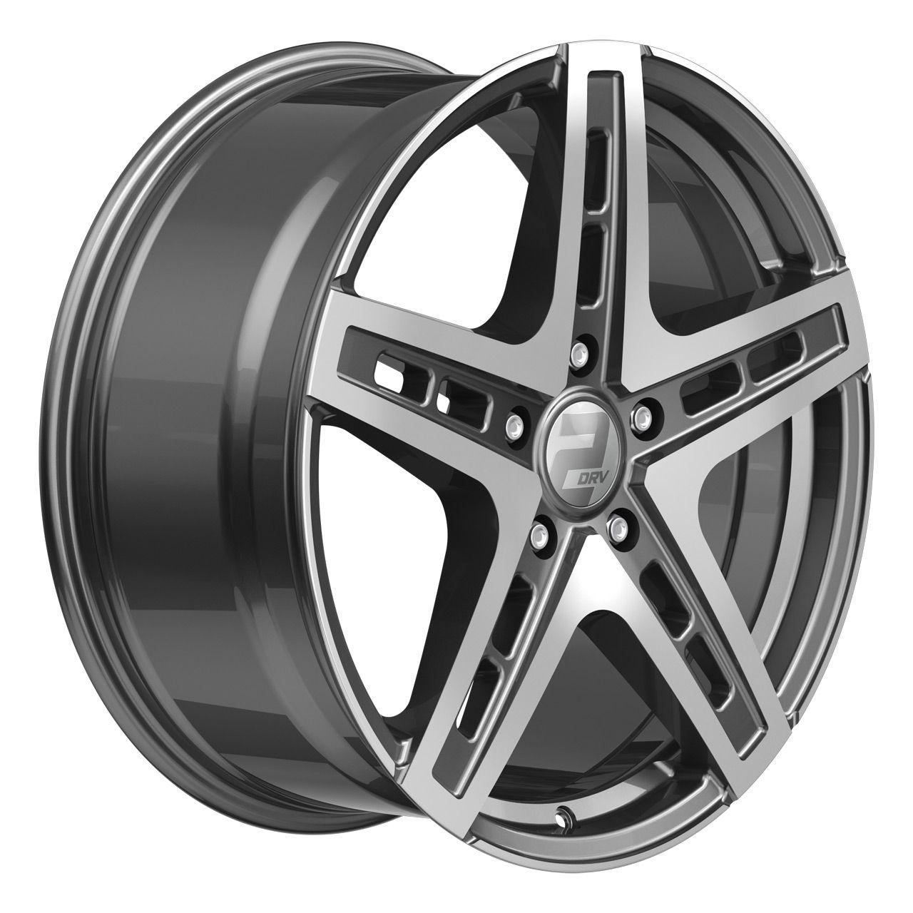 WHEELWORLD-2DRV WH38 daytona grey full machined 9.5Jx22 5x112 ET35