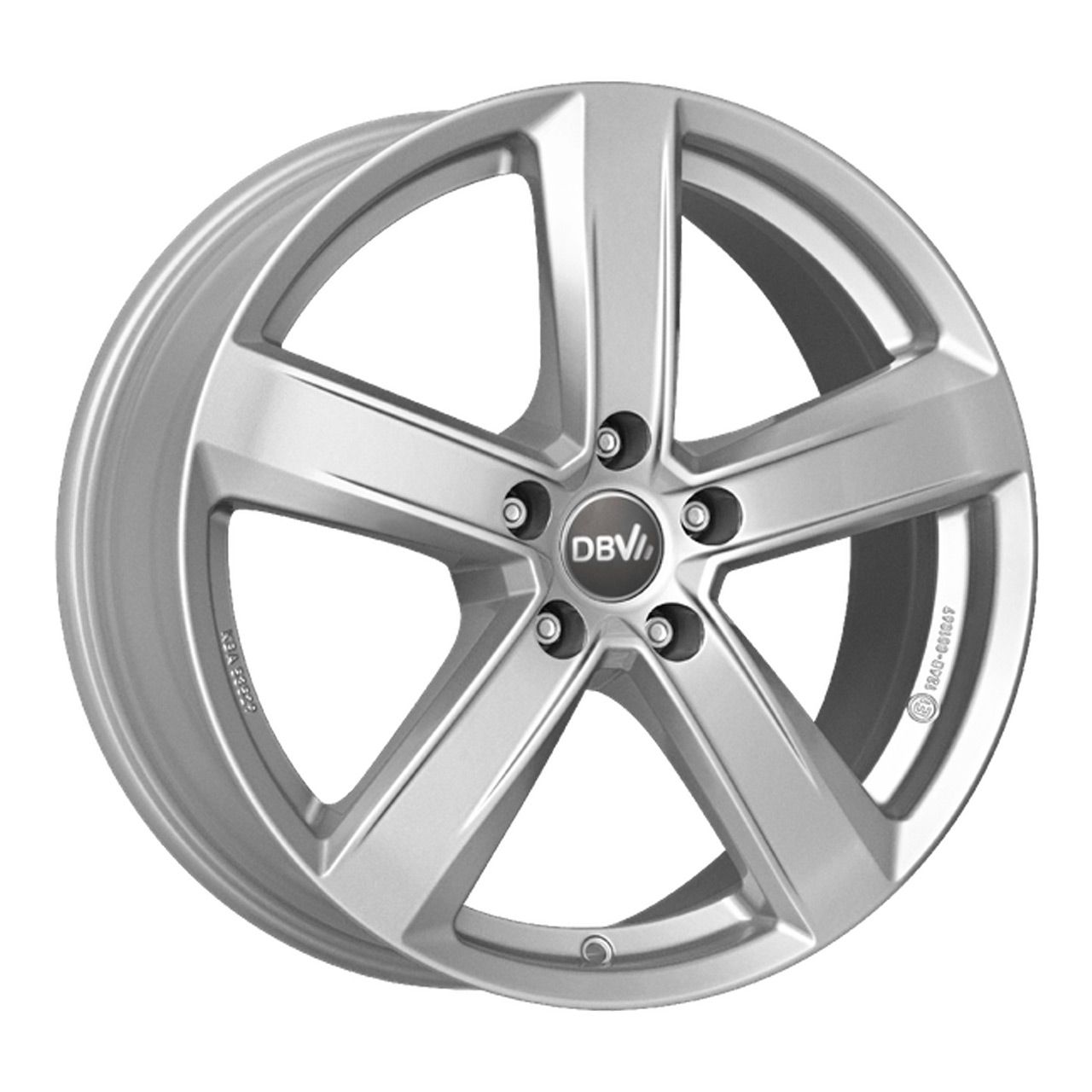 DBV SAMOA TU silver 7.0Jx17 5x114.3 ET48