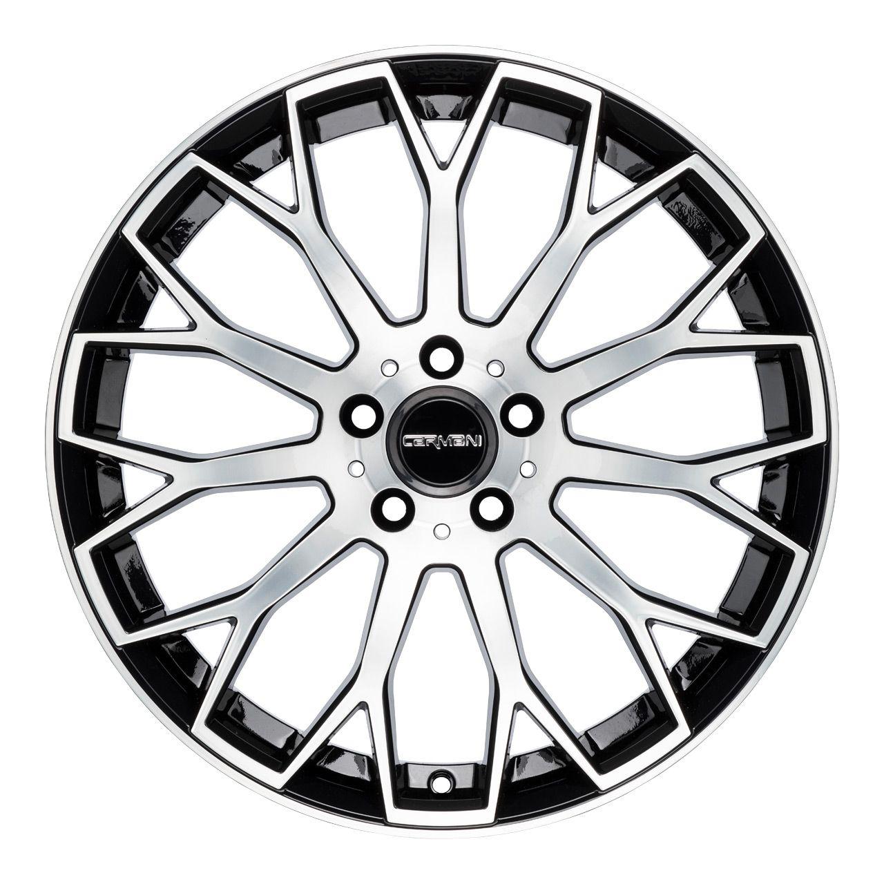 CARMANI 22 FRANZ black polish 8.0Jx19 5x112 ET38