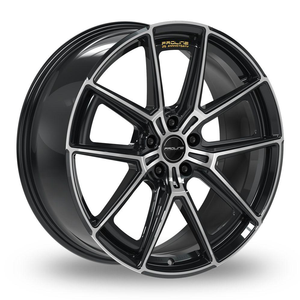 PROLINE PF25 FORGED black polished 9.5Jx20 5x112 ET20