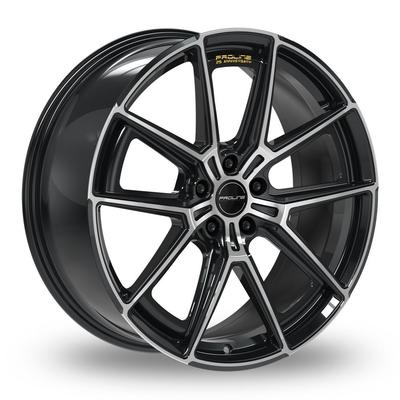 PROLINE PF25 FORGED black polished 8.5Jx20 5x112 ET28