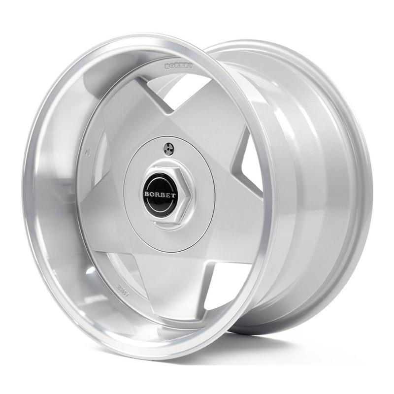 BORBET DESIGN A silber poliert 7.0Jx15 4x100 ET25