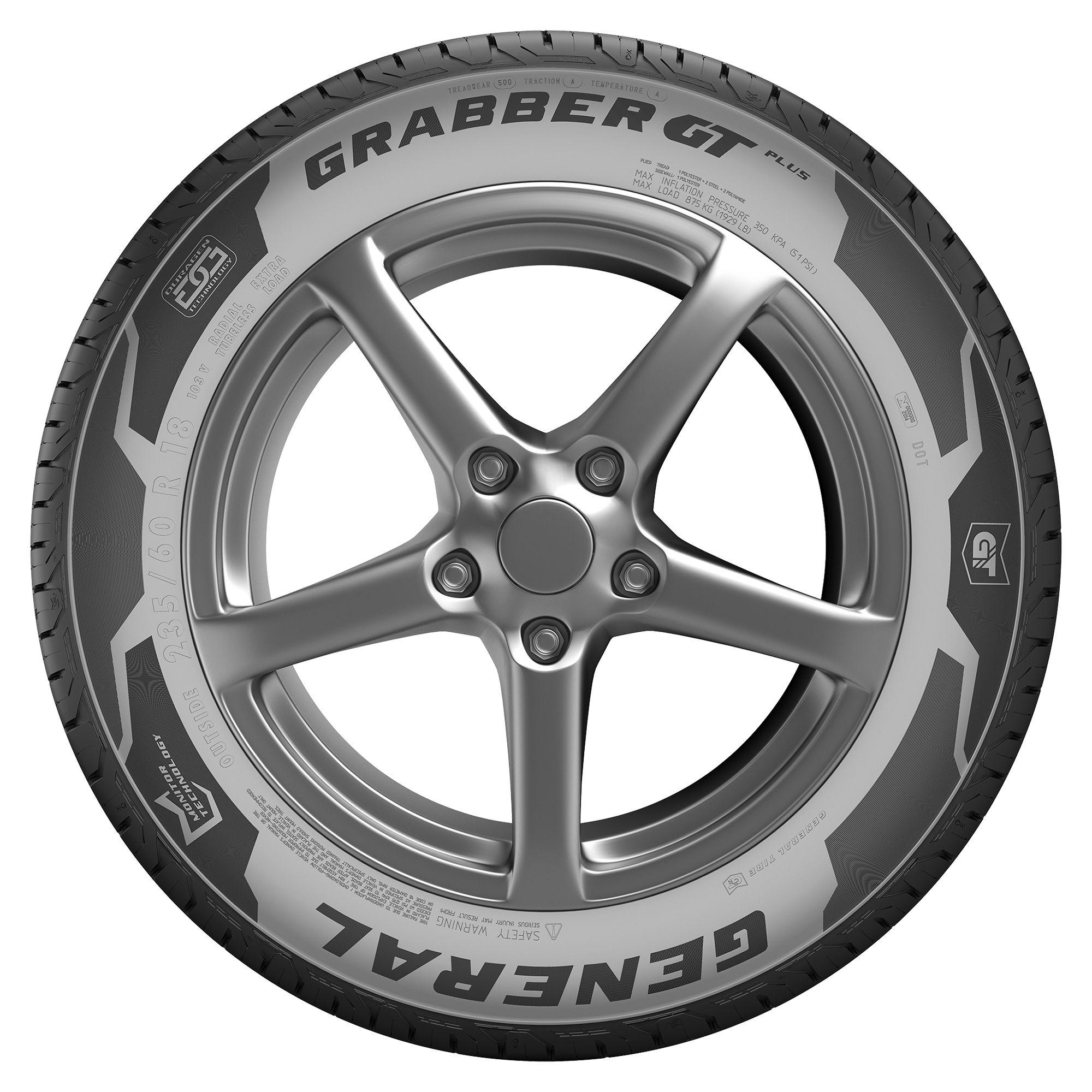 GENERAL TIRE GRABBER GT+ 225/60R18 100H FR BSW