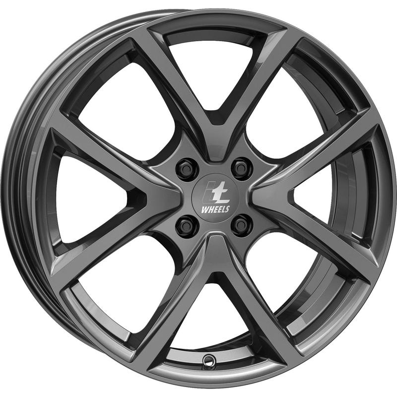 ITWHEELS MIRA glossy titanium 6.5x16 4x100 ET40