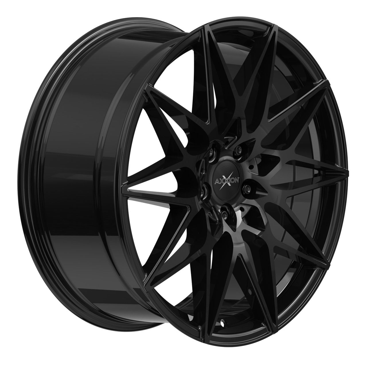 AXXION AX9 black glossy painted 8.5Jx19 5x112 ET45