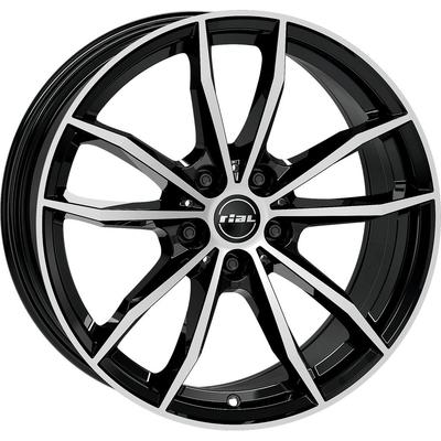 RIAL X12 diamond black front polished 8.0Jx18 5x112 ET15