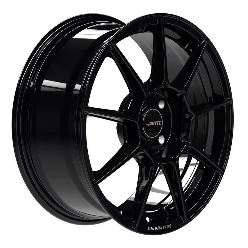 AUTEC TYP CR - CLUBRACING schwarz 8.5Jx19 5x120 ET35