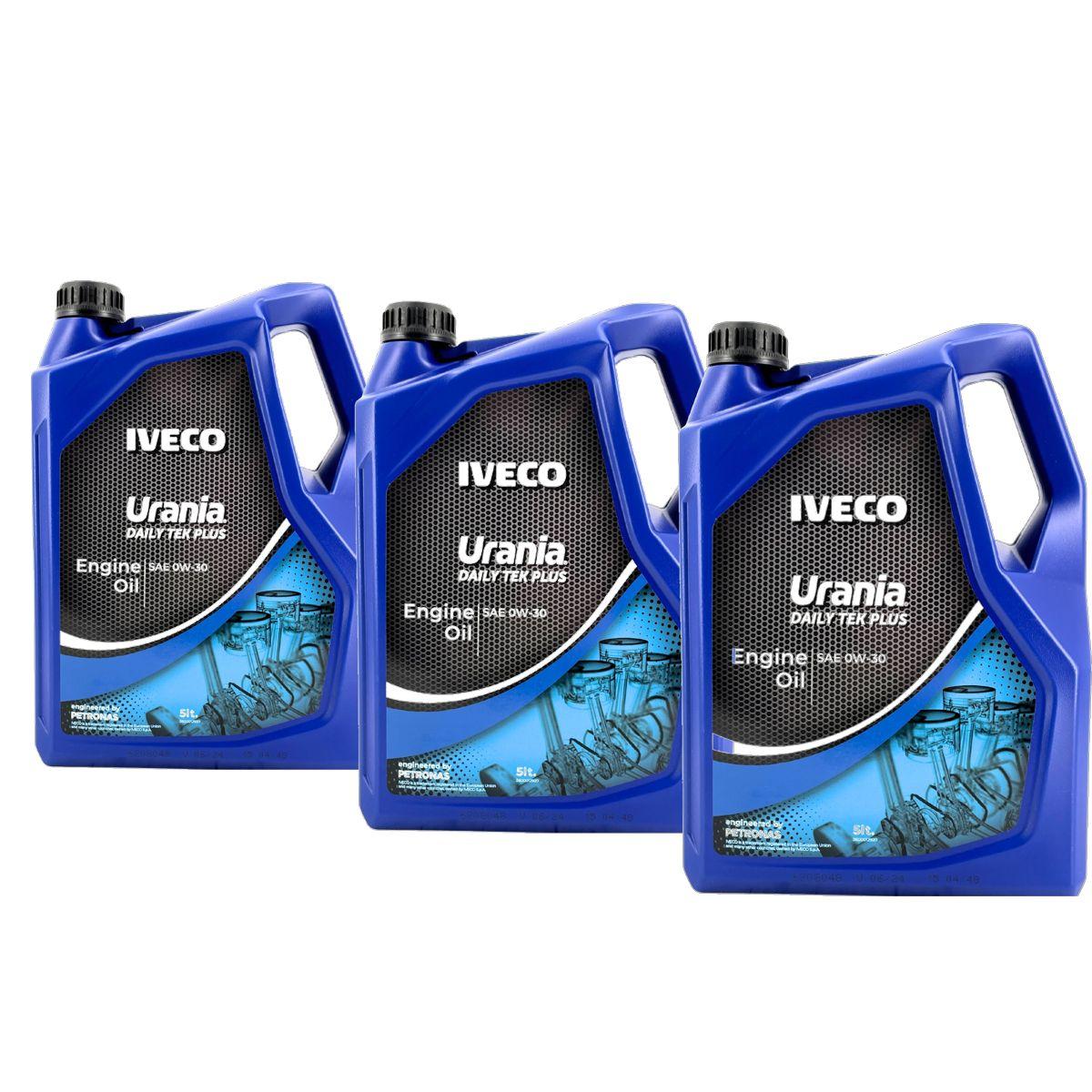 Iveco Urania Daily Tek Plus 0W-30 3x5 Liter