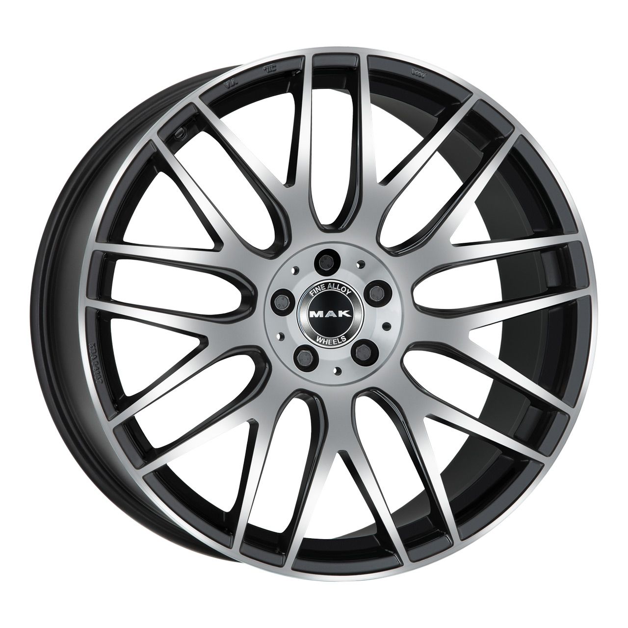 MAK ARROW-D black mirror 9.5Jx20 5x112 ET50