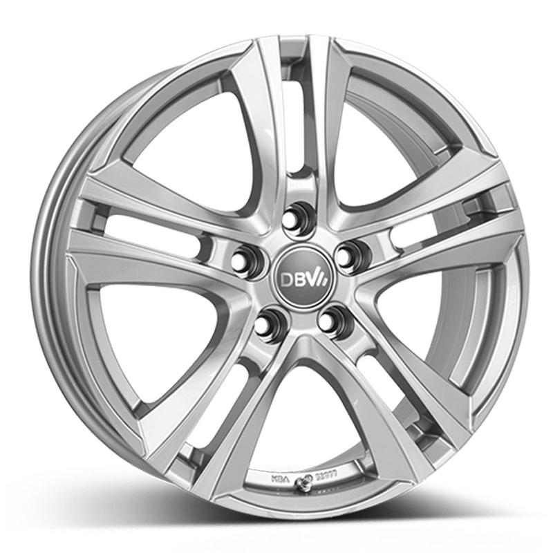 DBV ANDORRA II hypersilber 7.0Jx17 5x114.3 ET40