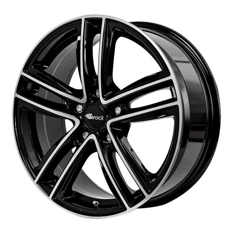 RC-DESIGN RC27 schwarz glanz voll-poliert (sgvp) 7.0Jx18 5x112 ET22