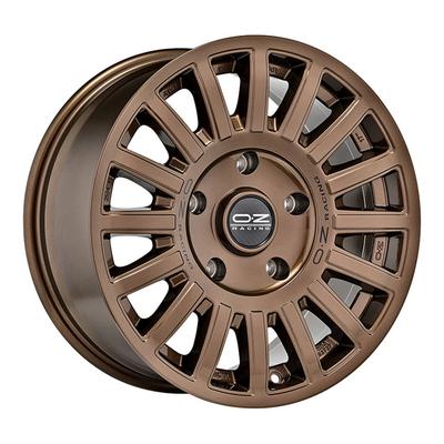 OZ RALLY RAID gloss bronze + black lettering 8.5Jx18 5x130 ET48