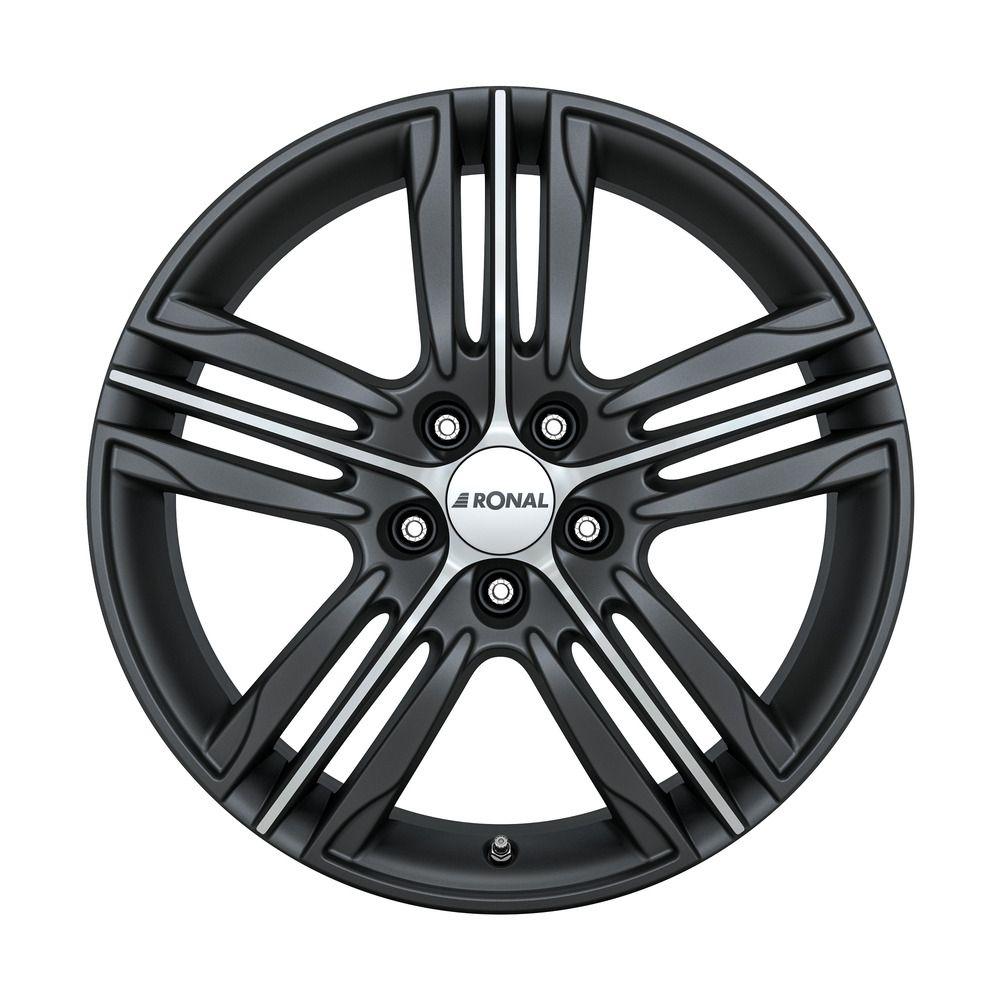 RONAL RONAL R57 mattschwarz 7.5Jx19 5x112 ET50