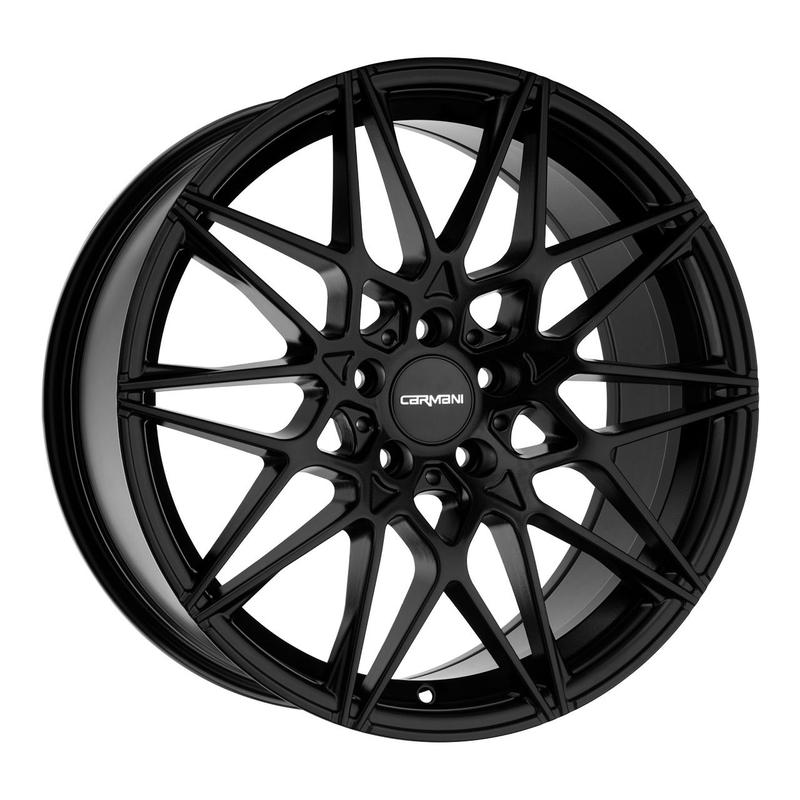 CARMANI 18 KNUT black matt 8.0Jx19 5x112 ET27