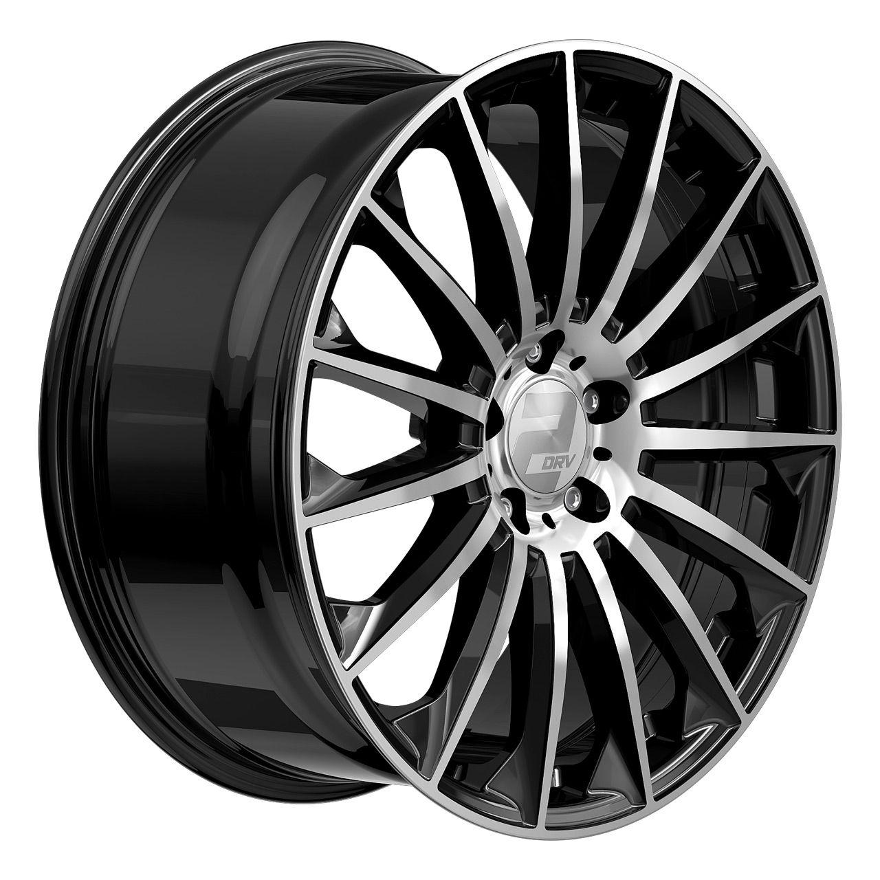 WHEELWORLD-2DRV WH39 black full machined 9.5Jx22 5x114 ET35