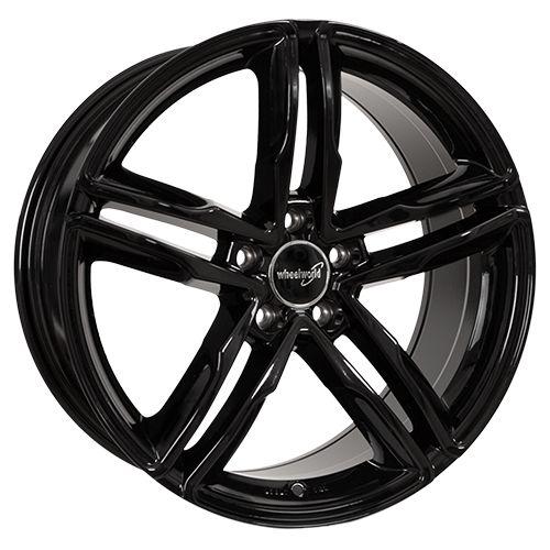 WHEELWORLD-2DRV WH11 black glossy painted 7.5Jx17 5x112 ET40